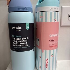 Owala FreeSip Stainless Steel Water Bottle 32oz Cloud 9 Color Drop